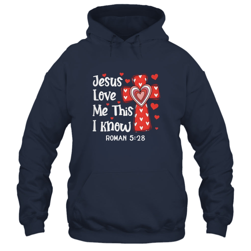 Jesus Love Me Cross Faith Valentines God Christian Religious Shirt & Tank Top | teecentury