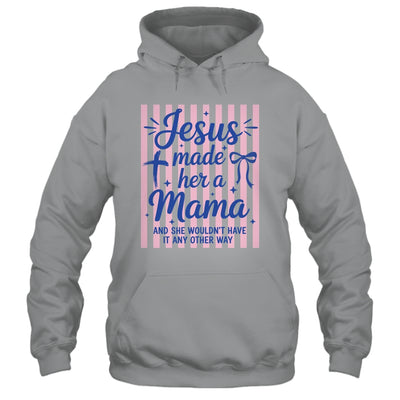 Jesus Made Her A Mama Coquette Christian Mom Mothers Day Shirt & Tank Top | teecentury