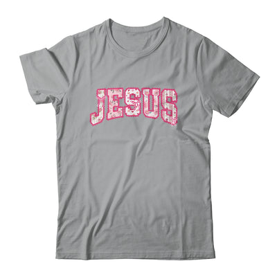 Jesus Religious God Christian Faith Preppy Floral Women Shirt & Tank Top | teecentury