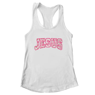 Jesus Religious God Christian Faith Preppy Floral Women Shirt & Tank Top | teecentury
