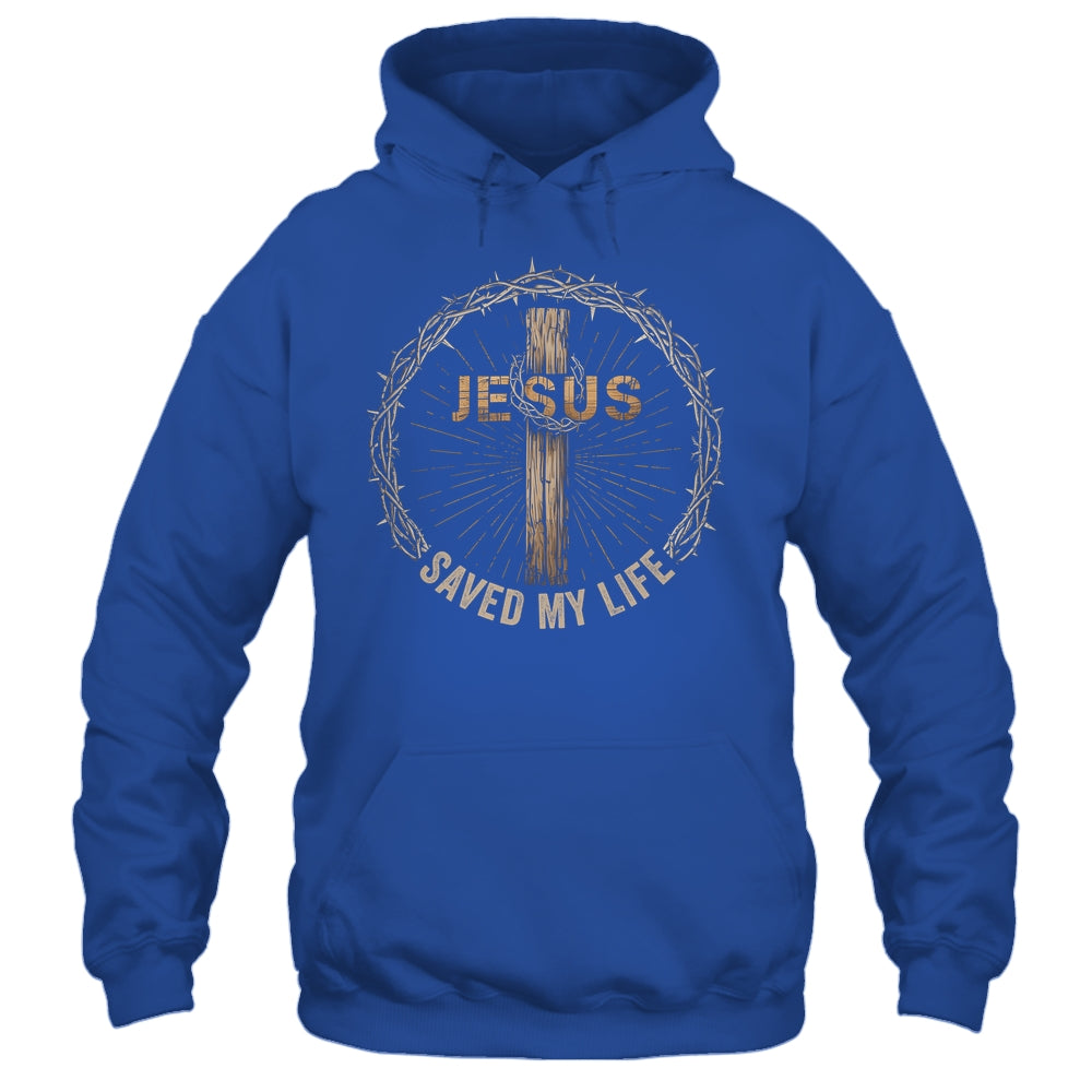 Jesus Saved My Life Christian Religious Bible Church Shirt & Hoodie | teecentury
