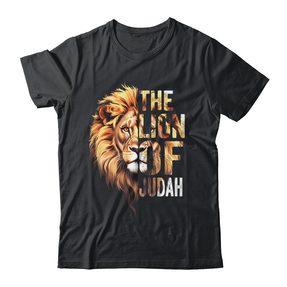Jesus The Lion Of Judah Religious Christian For Men Women Shirt & Hoodie | teecentury