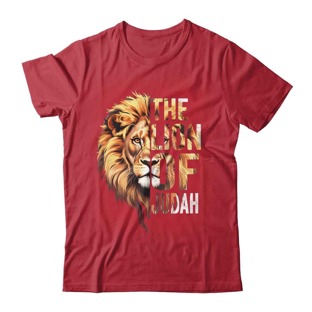 Jesus The Lion Of Judah Religious Christian For Men Women Shirt & Hoodie | teecentury
