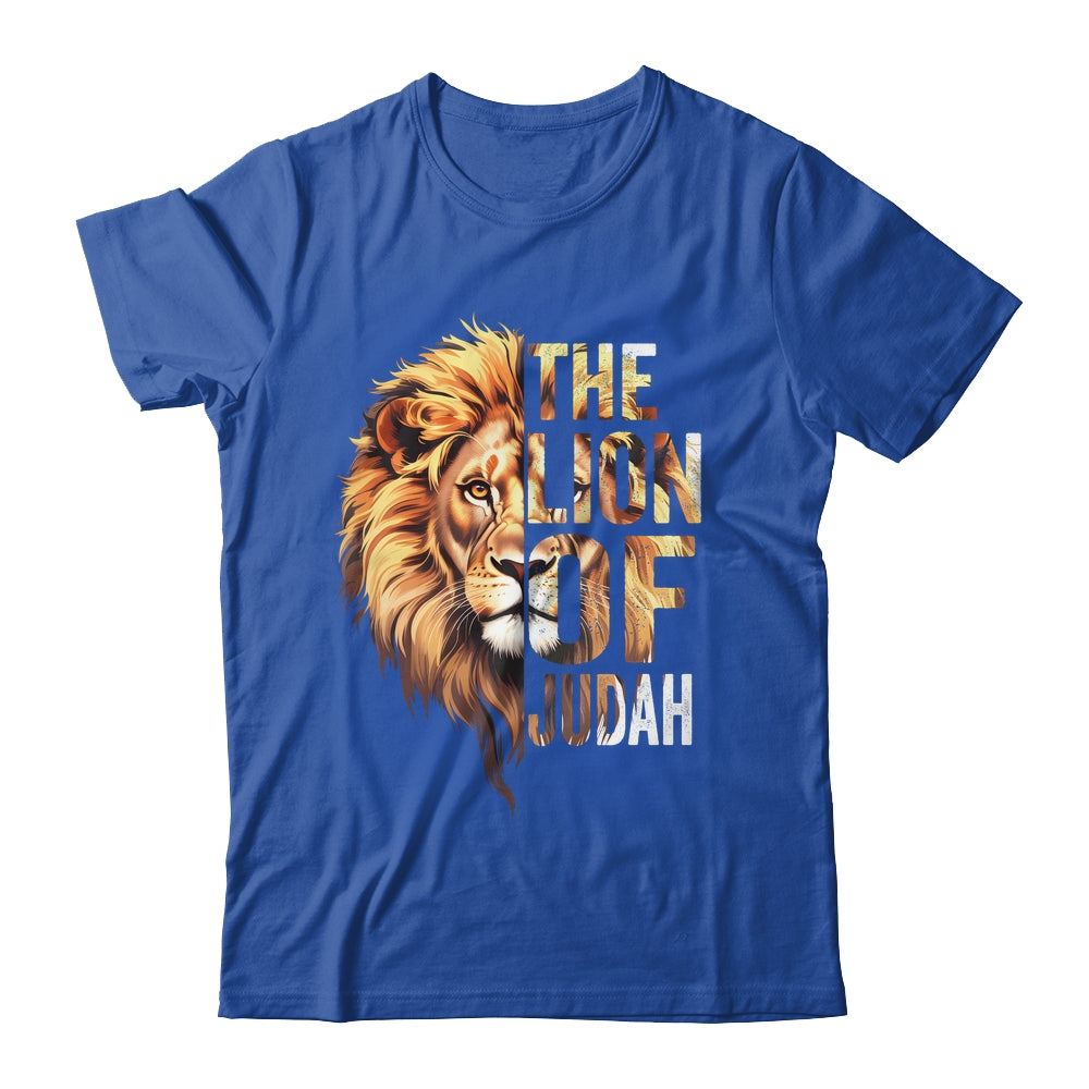 Jesus The Lion Of Judah Religious Christian For Men Women Shirt & Hoodie | teecentury