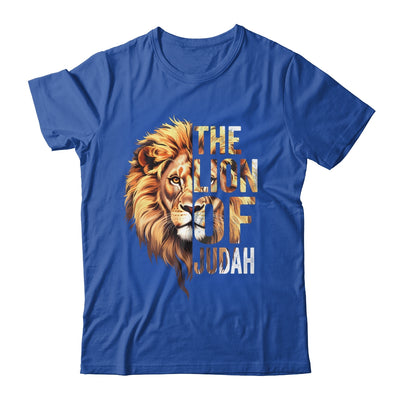 Jesus The Lion Of Judah Religious Christian For Men Women Shirt & Hoodie | teecentury