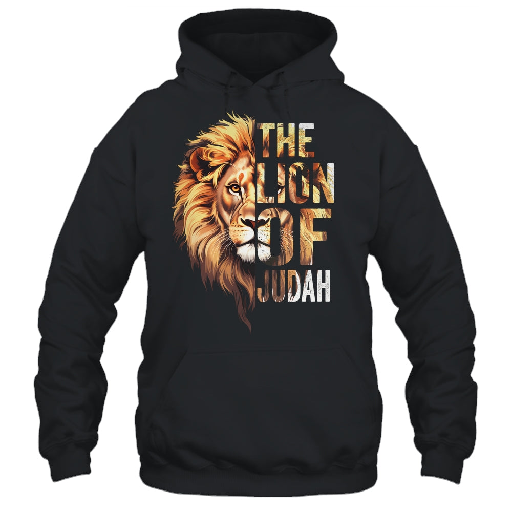 Jesus The Lion Of Judah Religious Christian For Men Women Shirt & Hoodie | teecentury