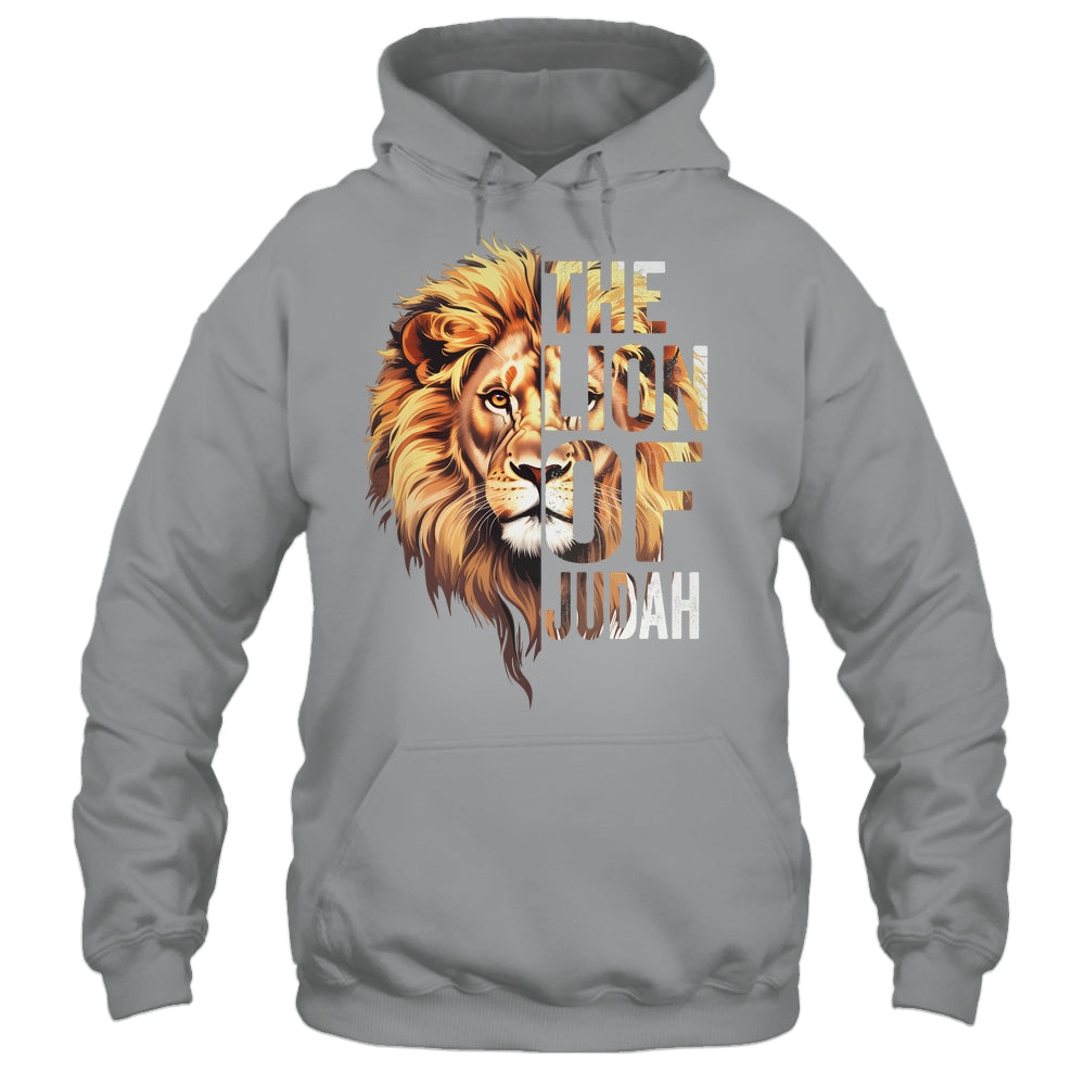 Jesus The Lion Of Judah Religious Christian For Men Women Shirt & Hoodie | teecentury
