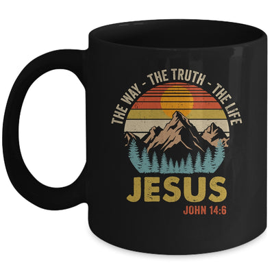 Jesus The Way Truth Life Christian Women Men Kids Worship Mug | teecentury