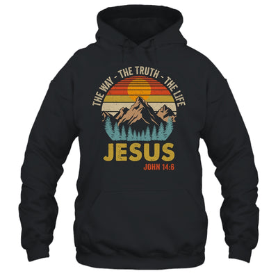 Jesus The Way Truth Life Christian Women Men Kids Worship Shirt & Hoodie | teecentury