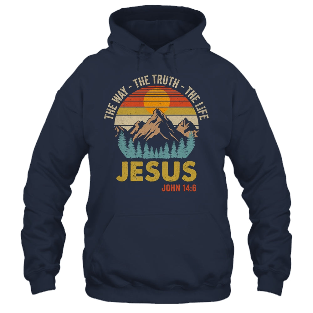 Jesus The Way Truth Life Christian Women Men Kids Worship Shirt & Hoodie | teecentury
