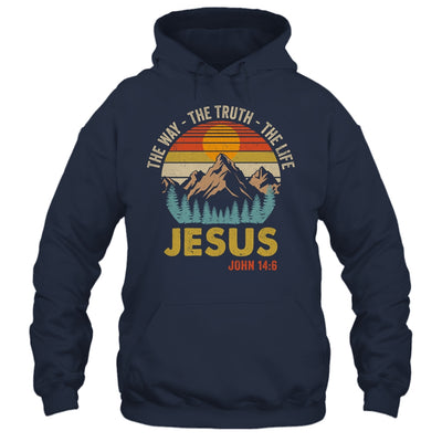 Jesus The Way Truth Life Christian Women Men Kids Worship Shirt & Hoodie | teecentury