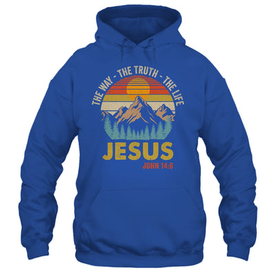 Jesus The Way Truth Life Christian Women Men Kids Worship Shirt & Hoodie | teecentury