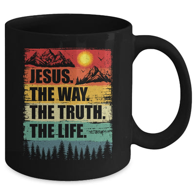 Jesus The Way Truth Life Women Men Kids Christian Worship Mug | teecentury