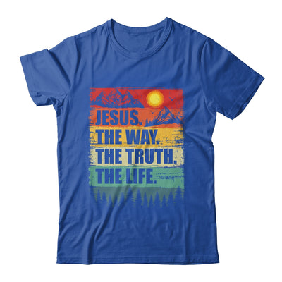 Jesus The Way Truth Life Women Men Kids Christian Worship Shirt & Hoodie | teecentury