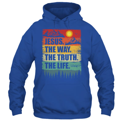 Jesus The Way Truth Life Women Men Kids Christian Worship Shirt & Hoodie | teecentury