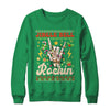 Jingle Bell Rockin Skeleton Hand Ugly Christmas Funny Shirt & Sweatshirt | teecentury
