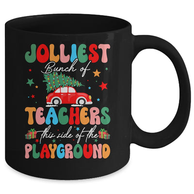 Jolliest Bunch Of Teachers This Side Of The Playground Xmas Mug | teecentury
