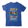 July Is My Birthday Retro Sunglasses Funny Birthday Shirt & Hoodie | teecentury