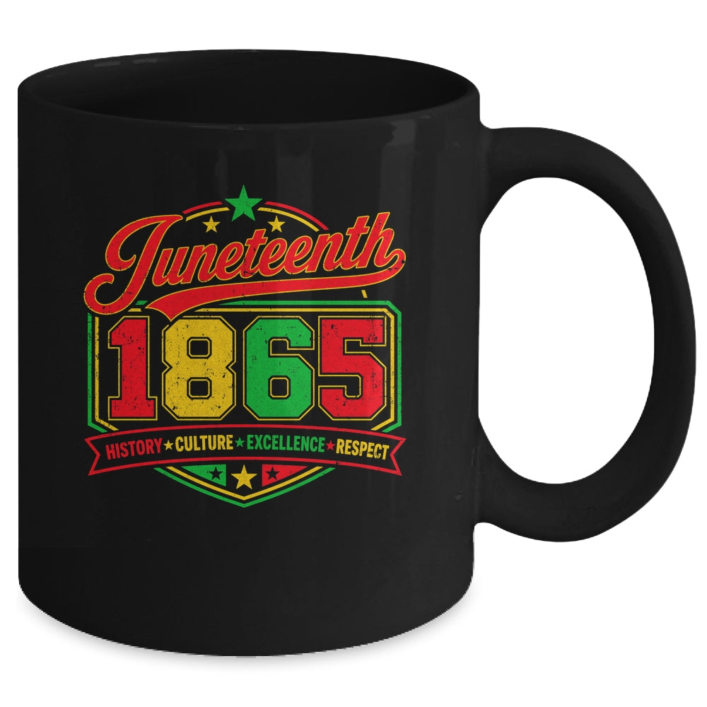 Juneteenth 1865 History African American Afro Black Women Mug | teecentury