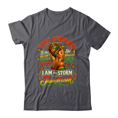 Juneteenth 1865 I'm The Storm Black Women African American Shirt & Tank Top | teecentury
