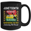 Juneteenth Black African African American Celebrate Freedom Mug | teecentury