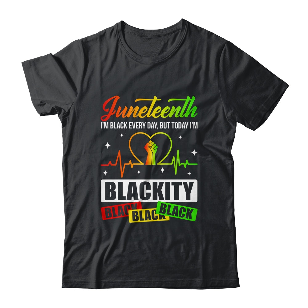 Juneteenth Black Heartbeat Black History African American Shirt & Tank Top | teecentury