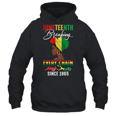Juneteenth Breaking Every Chain Since 1865 For Women Men Shirt & Tank Top | teecentury