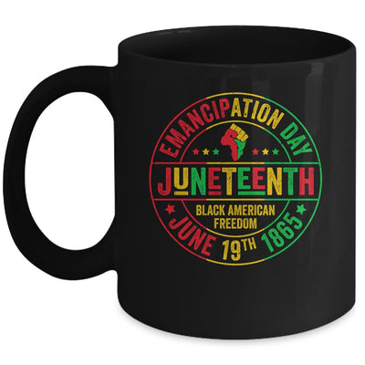 Juneteenth Celebrate Freedom 1865 African American Men Women Mug | teecentury