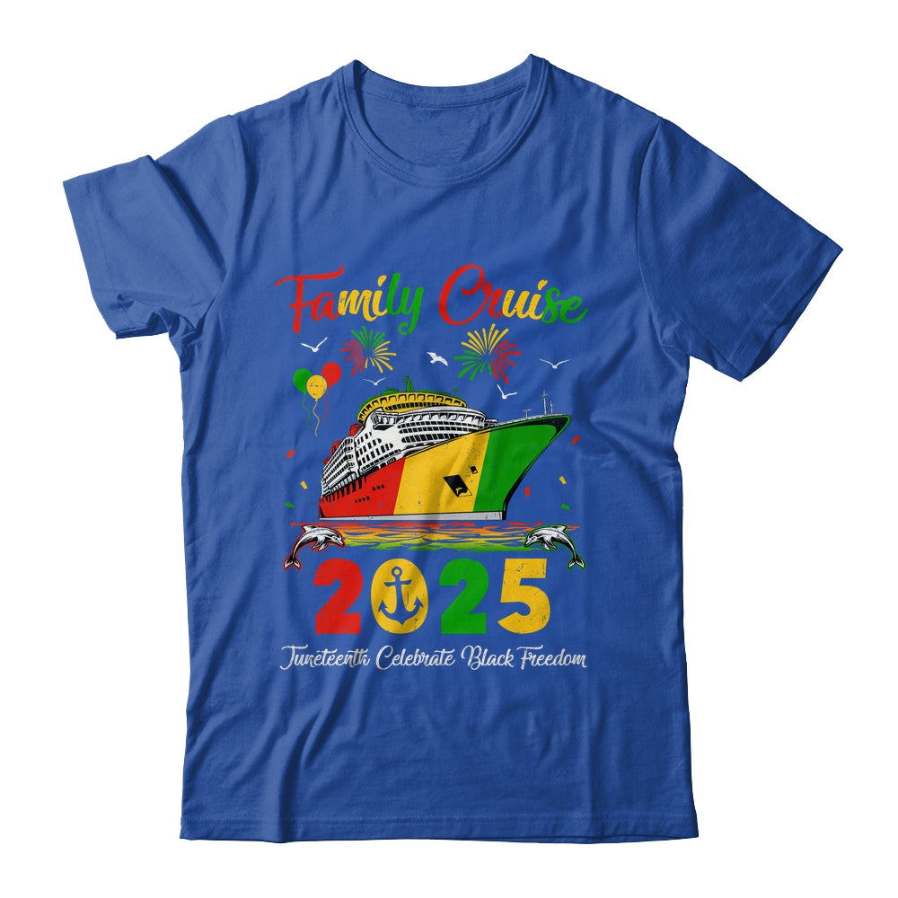 Juneteenth Family Cruise Vacation Trip 2025 Family Matching Shirt & Tank Top | teecentury