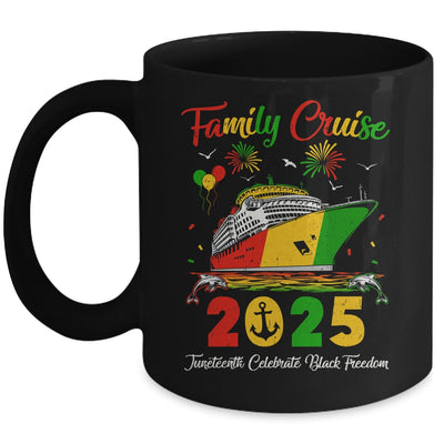 Juneteenth Family Cruise Vacation Trip 2025 Family Matching Mug | teecentury