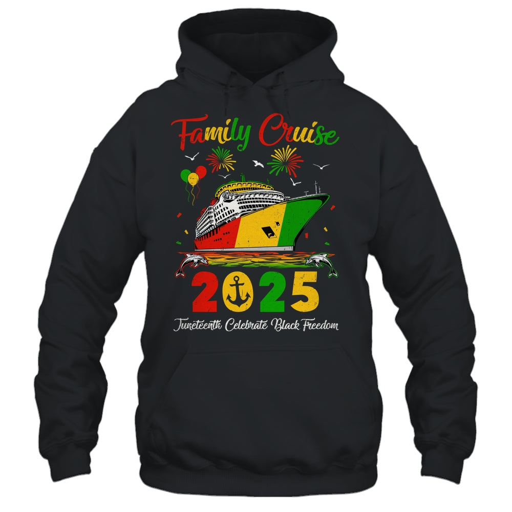 Juneteenth Family Cruise Vacation Trip 2025 Family Matching Shirt & Tank Top | teecentury