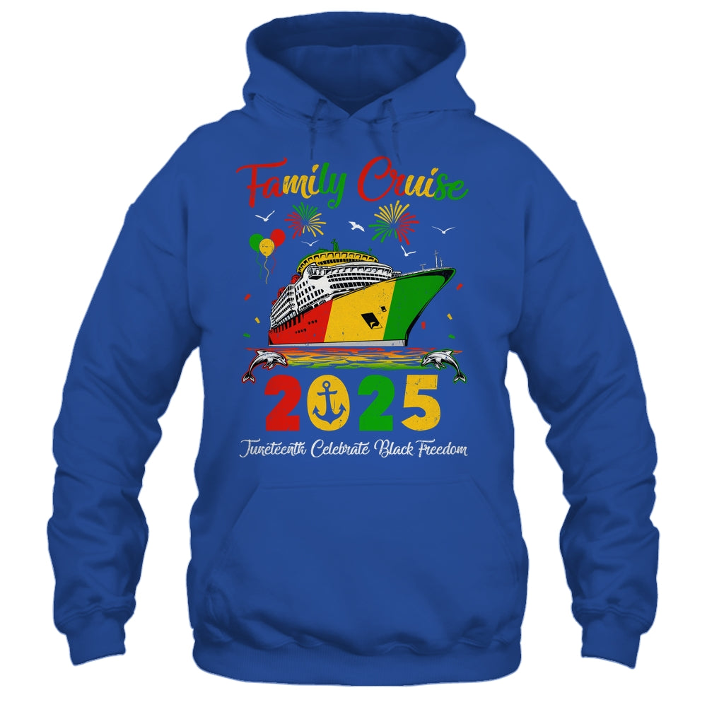 Juneteenth Family Cruise Vacation Trip 2025 Family Matching Shirt & Tank Top | teecentury