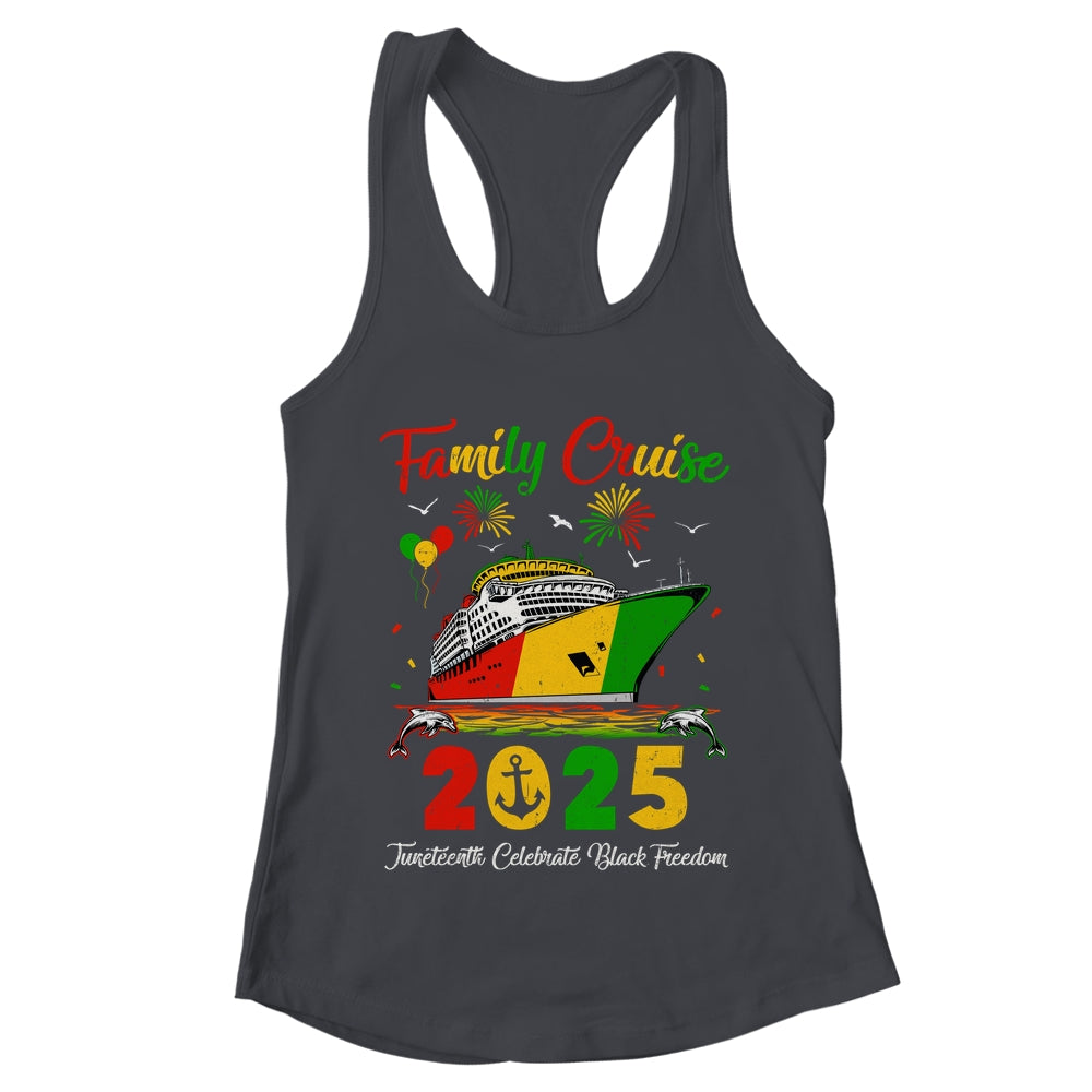 Juneteenth Family Cruise Vacation Trip 2025 Family Matching Shirt & Tank Top | teecentury