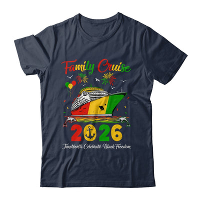 Juneteenth Family Cruise Vacation Trip 2026 Family Matching Shirt & Hoodie | teecentury