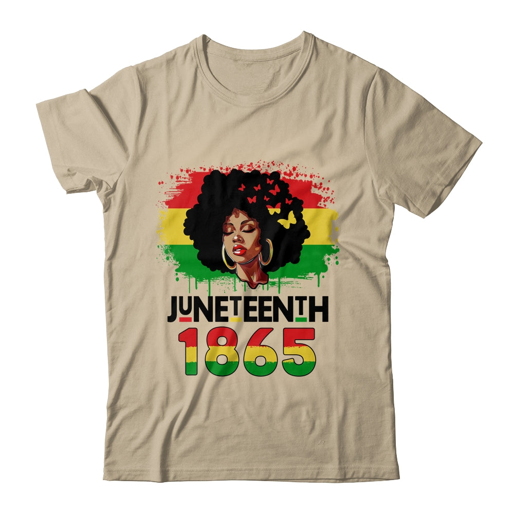 Juneteenth Freedom 1865 Black History African American Women Shirt & Tank Top | teecentury