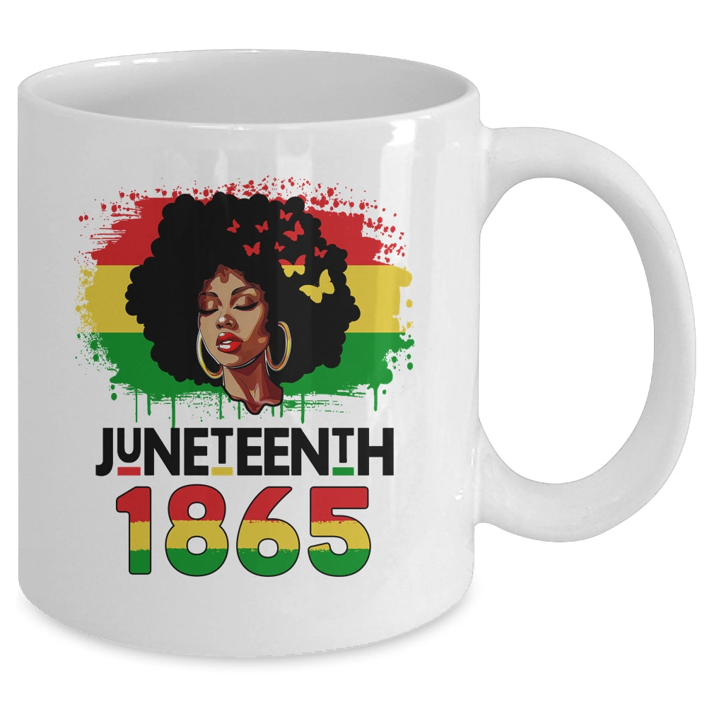 Juneteenth Freedom 1865 Black History African American Women Mug | teecentury