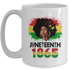 Juneteenth Freedom 1865 Black History African American Women Mug | teecentury