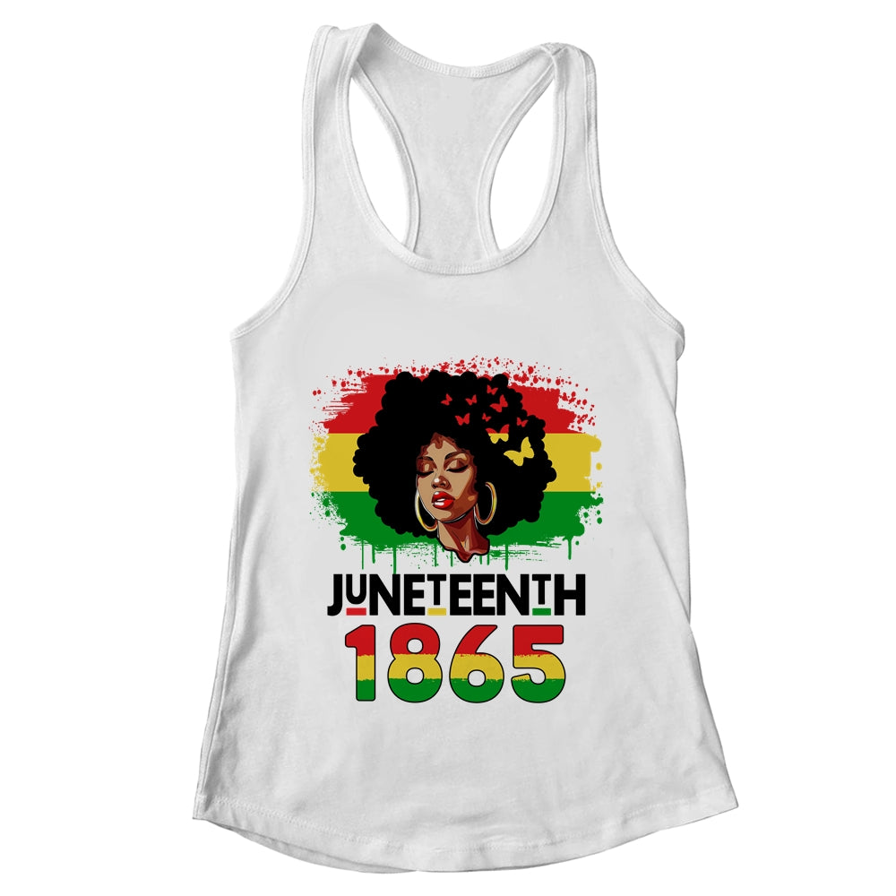 Juneteenth Freedom 1865 Black History African American Women Shirt & Tank Top | teecentury