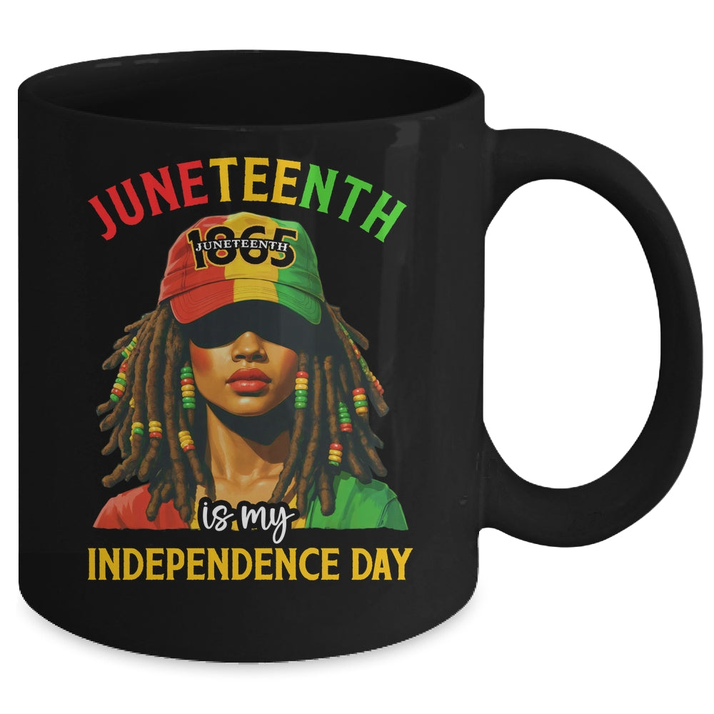 Juneteenth Is My Independence Day Black Women Freedom 1865 Mug | teecentury