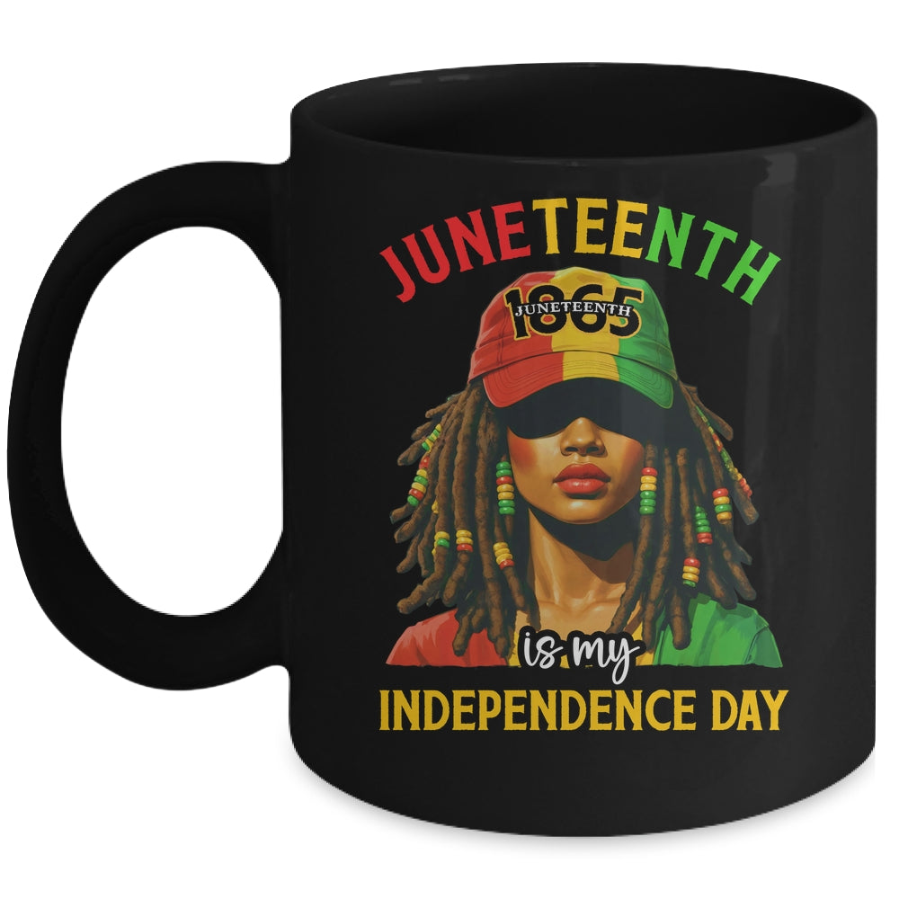 Juneteenth Is My Independence Day Black Women Freedom 1865 Mug | teecentury