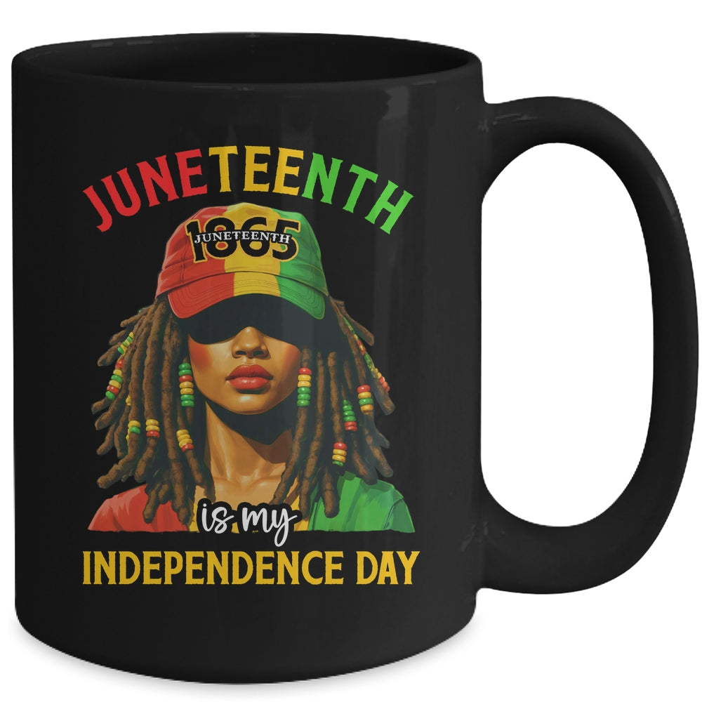 Juneteenth Is My Independence Day Black Women Freedom 1865 Mug | teecentury