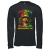 Juneteenth Is My Independence Day Black Women Freedom 1865 Shirt & Hoodie | teecentury
