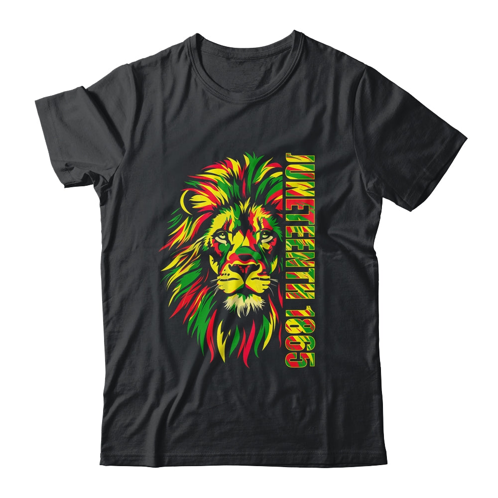 Juneteenth Men Women African American Black Lion 1865 King Shirt & Hoodie | teecentury