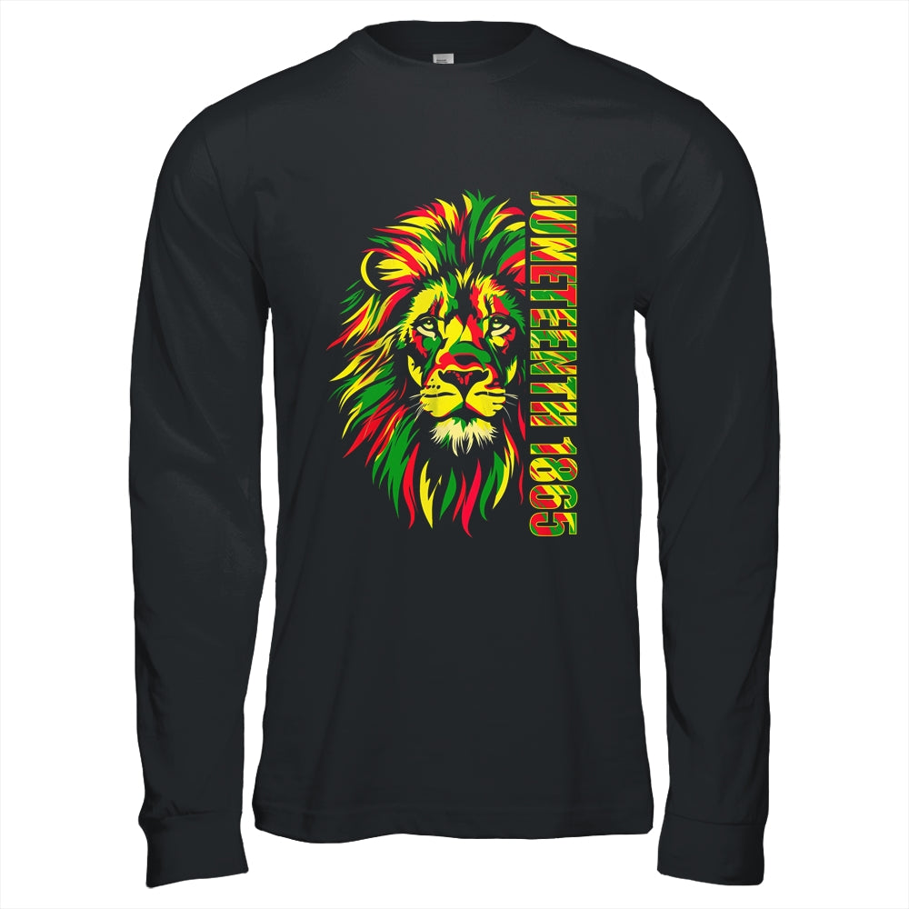 Juneteenth Men Women African American Black Lion 1865 King Shirt & Hoodie | teecentury