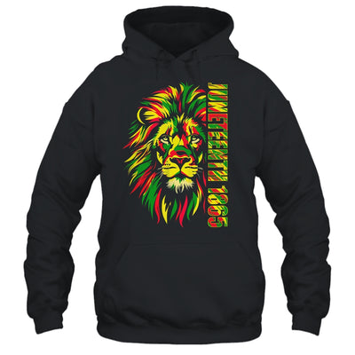 Juneteenth Men Women African American Black Lion 1865 King Shirt & Hoodie | teecentury