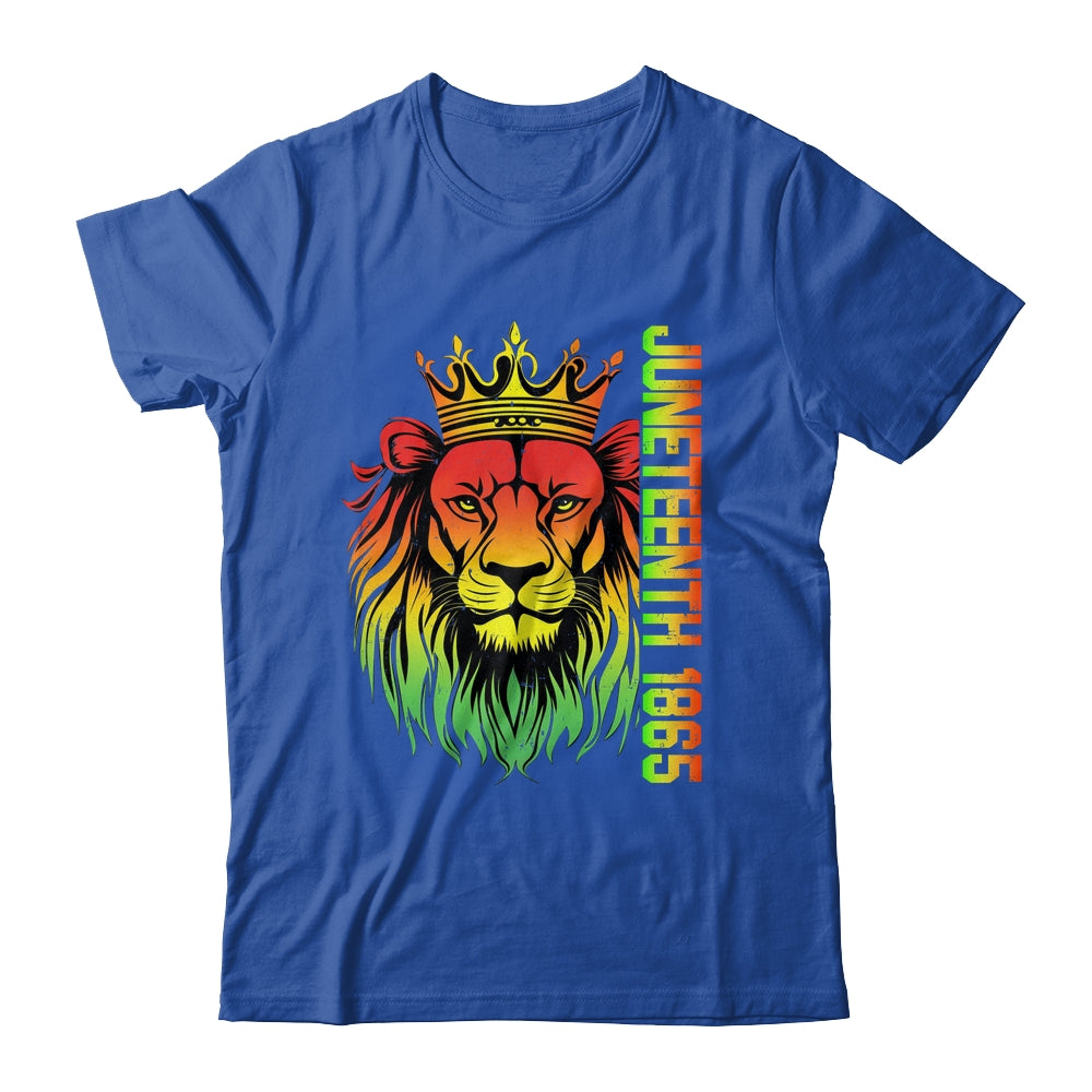 Juneteenth Men Women Celebrate African American Lion 1865 Shirt & Hoodie | teecentury