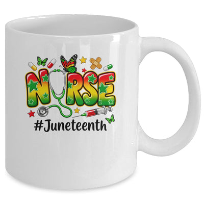 Juneteenth Nurse Life Black Nurse Women Black History Month Mug | teecentury