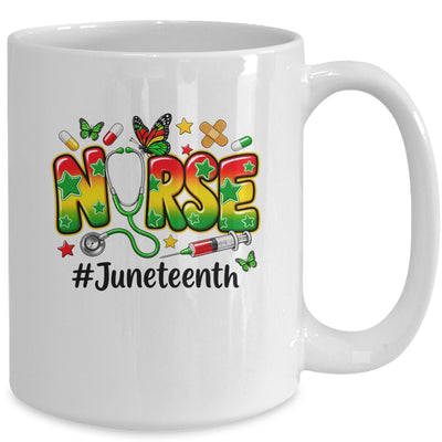 Juneteenth Nurse Life Black Nurse Women Black History Month Mug | teecentury