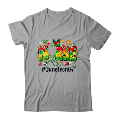 Juneteenth Nurse Life Black Nurse Women Black History Month Shirt & Tank Top | teecentury