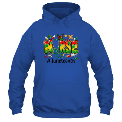 Juneteenth Nurse Life Black Nurse Women Black History Month Shirt & Tank Top | teecentury